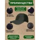 Бейсболка тактическая с велкро и вентилируемой сеткой олива [STRIKE GEAR]
